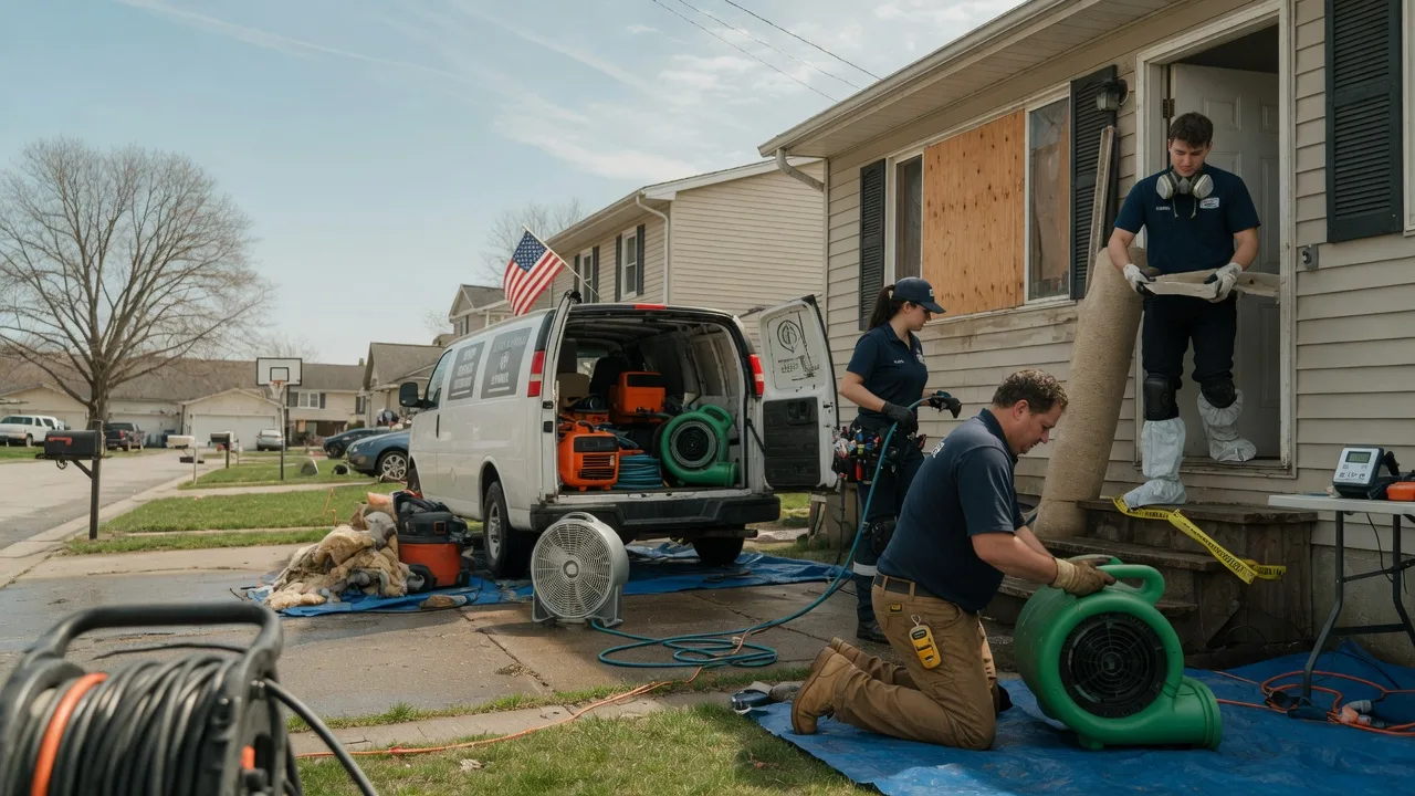 Water Damage Restoration in Old Appleton, MO near me